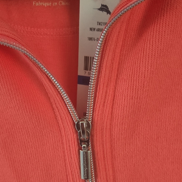 Tommy Bahama Vibrant Coral Women's Jacket XL - Picture 6 of 12